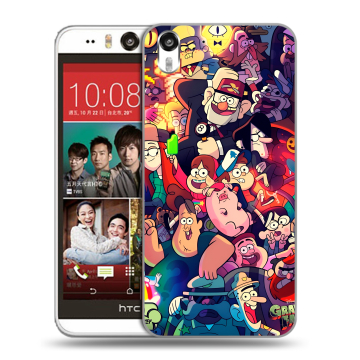 Пластиковый чехол на HTC Desire Eye с принтом Gravity Falls Гравити Фолз