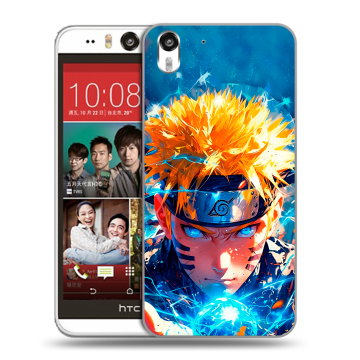 Пластиковый чехол на HTC Desire Eye с принтом Аниме Наруто Naruto