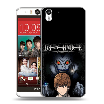 Пластиковый чехол на HTC Desire Eye с принтом Death note Тетрадь смерти