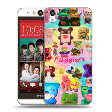 Пластиковый чехол на HTC Desire Eye с принтом Флагер Fuggler