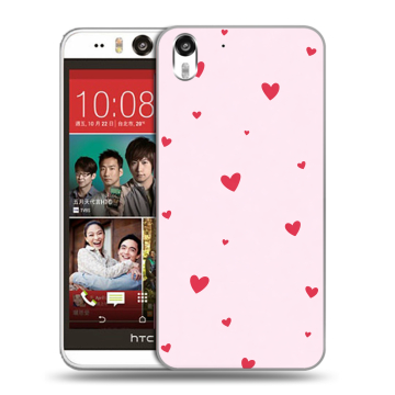 Пластиковый чехол на HTC Desire Eye с принтом для девочек