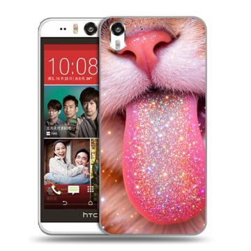 Пластиковый чехол на HTC Desire Eye с принтом для девочек