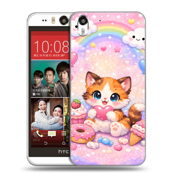Пластиковый чехол на HTC Desire Eye с принтом для девочек Пластиковый чехол на HTC Desire Eye с принтом для девочек