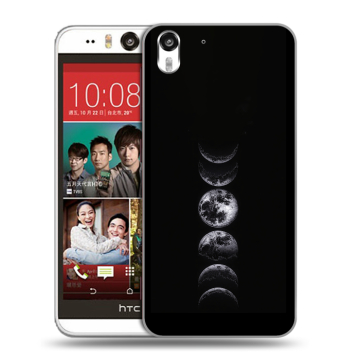 Пластиковый чехол на HTC Desire Eye с принтом женский