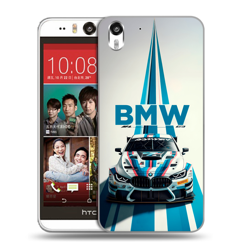 Пластиковый чехол на HTC Desire Eye с принтом БМВ BMW Пластиковый чехол на HTC Desire Eye с принтом БМВ BMW