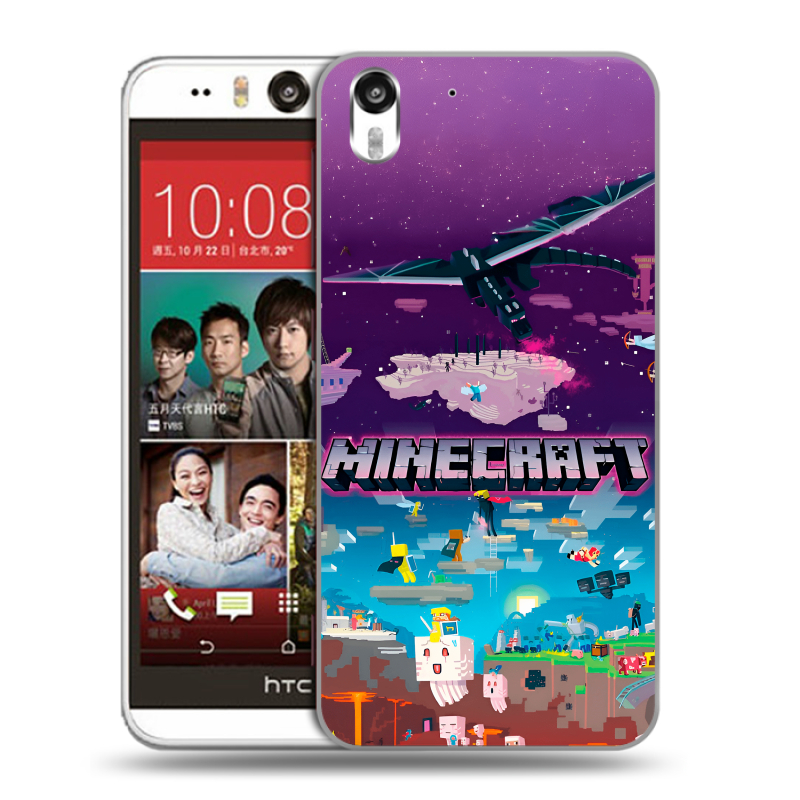 Пластиковый чехол на HTC Desire Eye с принтом Майнкрафт Minecraft Пластиковый чехол на HTC Desire Eye с принтом Майнкрафт Minecraft