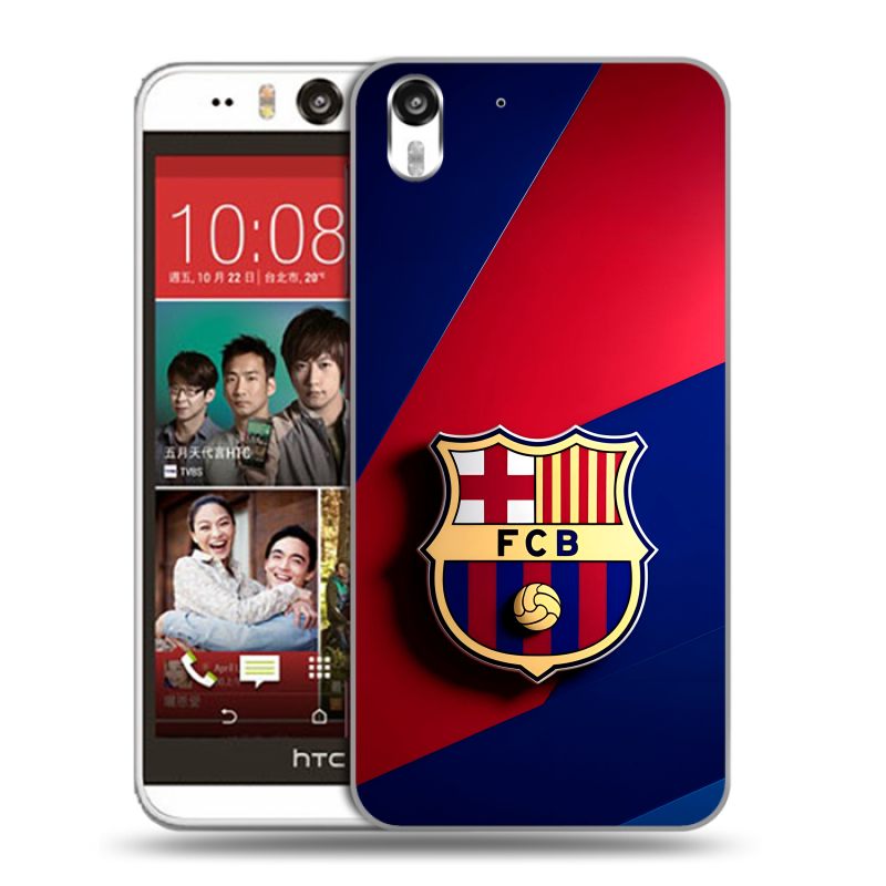 Пластиковый чехол на HTC Desire Eye с принтом Барселона Barcelona Пластиковый чехол на HTC Desire Eye с принтом Барселона Barcelona