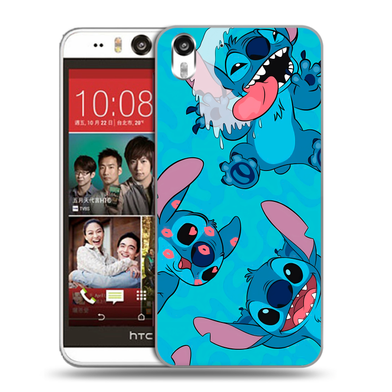 Пластиковый чехол на HTC Desire Eye с принтом Лило и Стич Пластиковый чехол на HTC Desire Eye с принтом Лило и Стич