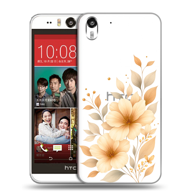 Пластиковый чехол на HTC Desire Eye с принтом для девушки Пластиковый чехол на HTC Desire Eye с принтом для девушки