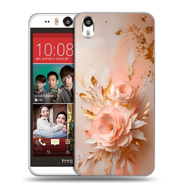 Пластиковый чехол на HTC Desire Eye с принтом женский Пластиковый чехол на HTC Desire Eye с принтом женский