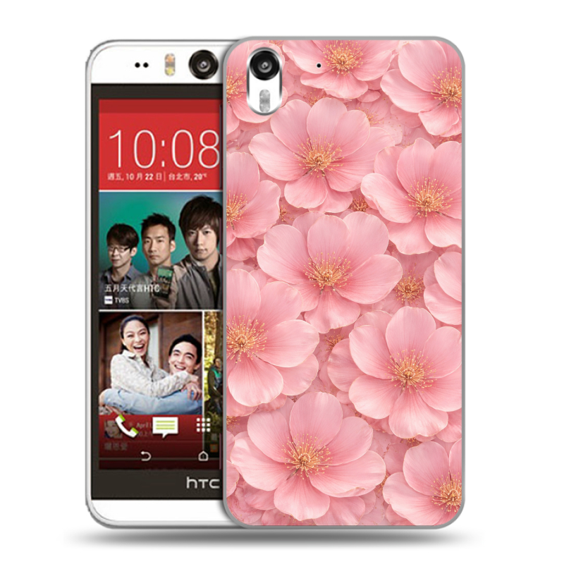 Пластиковый чехол на HTC Desire Eye с принтом женский Пластиковый чехол на HTC Desire Eye с принтом женский