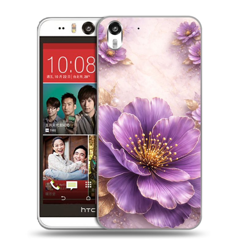 Пластиковый чехол на HTC Desire Eye с принтом женский Пластиковый чехол на HTC Desire Eye с принтом женский