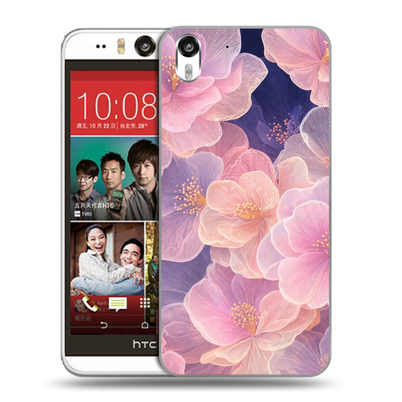 Пластиковый чехол на HTC Desire Eye с принтом женский Пластиковый чехол на HTC Desire Eye с принтом женский