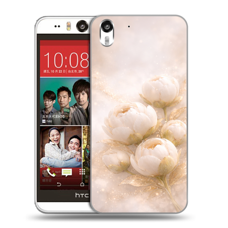 Пластиковый чехол на HTC Desire Eye с принтом женский Пластиковый чехол на HTC Desire Eye с принтом женский