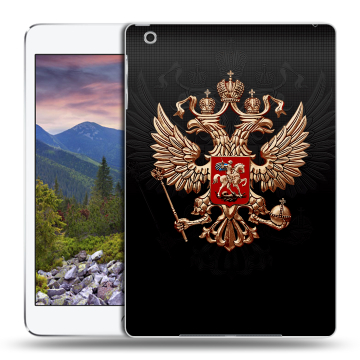 Силиконовый чехол на планшета Ipad Mini 3 с принтом Герб России