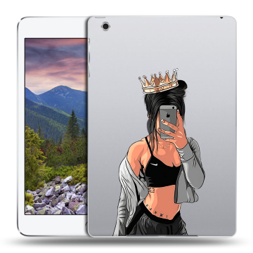 Силиконовый чехол на планшета Ipad Mini 3 с принтом Женские принты