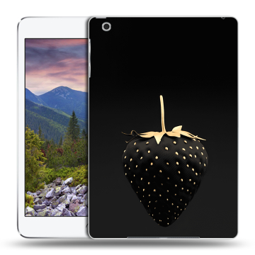 Силиконовый чехол на планшета Ipad Mini 3 с принтом Черная клубника