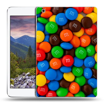 Силиконовый чехол на планшета Ipad Mini 3 с принтом Конфеты