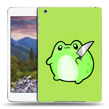 Силиконовый чехол на Ipad Mini 3 с принтом Лягушенок Силиконовый чехол на Ipad Mini 3 с принтом Лягушенок