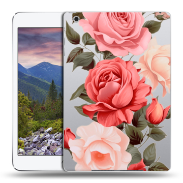 Силиконовый чехол на Ipad Mini 3 с принтом Розы Силиконовый чехол на Ipad Mini 3 с принтом Розы