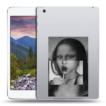 Силиконовый чехол на Ipad Mini 3 с принтом Мона Лиза Силиконовый чехол на Ipad Mini 3 с принтом Мона Лиза
