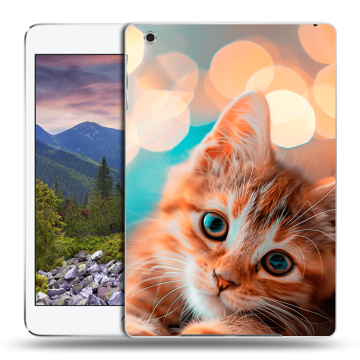 Силиконовый чехол на Ipad Mini 3 с принтом котик Силиконовый чехол на Ipad Mini 3 с принтом котик