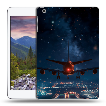 Силиконовый чехол на Ipad Mini 3 с принтом самолет Силиконовый чехол на Ipad Mini 3 с принтом самолет