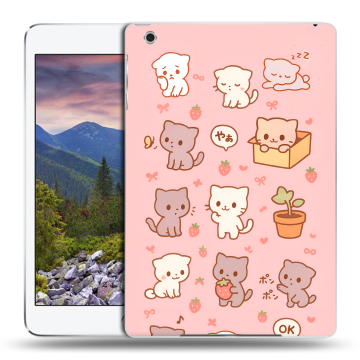 Силиконовый чехол на Ipad Mini 3 с принтом Hello Kitty Хелоу Кити Силиконовый чехол на Ipad Mini 3 с принтом Hello Kitty Хелоу Кити