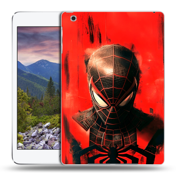 Силиконовый чехол на Ipad Mini 3 с принтом человек паук spiderman Силиконовый чехол на Ipad Mini 3 с принтом человек паук spiderman