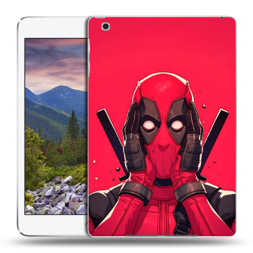 Силиконовый чехол на Ipad Mini 3 с принтом Дедпул Deadpool Силиконовый чехол на Ipad Mini 3 с принтом Дедпул Deadpool