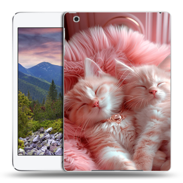 Силиконовый чехол на Ipad Mini 3 с принтом котята котики Силиконовый чехол на Ipad Mini 3 с принтом котята котики