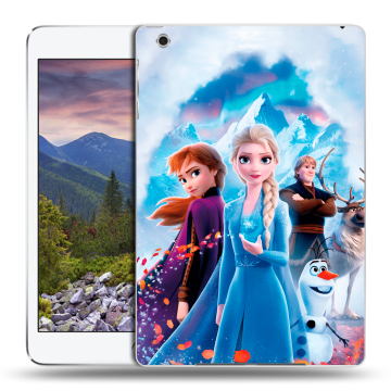 Силиконовый чехол на Ipad Mini 3 с принтом Холодное сердце Frozen Силиконовый чехол на Ipad Mini 3 с принтом Холодное сердце Frozen