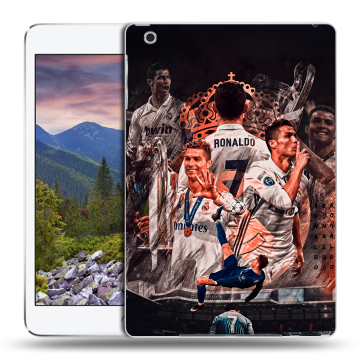 Силиконовый чехол на Ipad Mini 3 с принтом Реал Роналдо Real Ronaldo