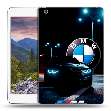 Силиконовый чехол на Ipad Mini 3 с принтом БМВ BMW Силиконовый чехол на Ipad Mini 3 с принтом БМВ BMW