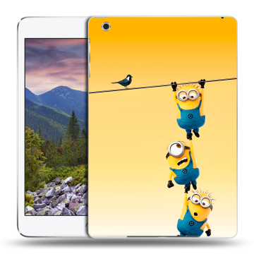 Силиконовый чехол на Ipad Mini 3 с принтом Миньоны Силиконовый чехол на Ipad Mini 3 с принтом Миньоны