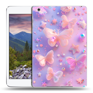 Силиконовый чехол на Ipad Mini 3 с принтом Бабочки