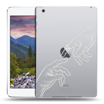 Силиконовый чехол на Ipad Mini 3 с принтом Сотворение мира