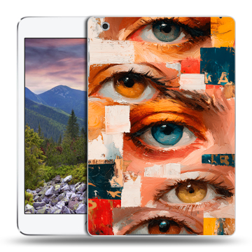 Силиконовый чехол на Ipad Mini 3 с принтом Модный принт
