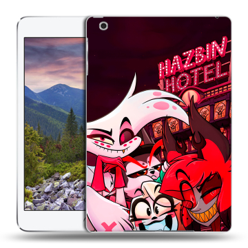 Силиконовый чехол на Ipad Mini 3 с принтом Hazbin Hotel Отель Хазбин Силиконовый чехол на Ipad Mini 3 с принтом Hazbin Hotel Отель Хазбин