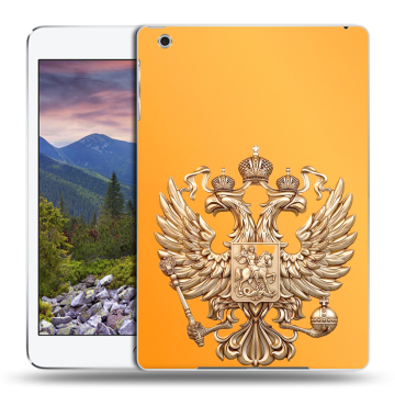 Силиконовый чехол на Ipad Mini 3 с принтом Герб Флаг России