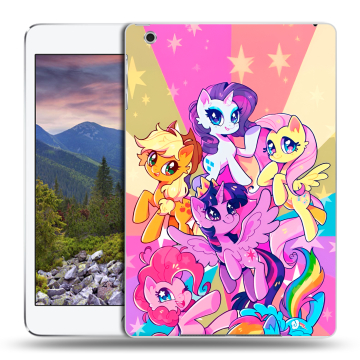 Силиконовый чехол на Ipad Mini 3 с принтом My little pony Дружба чудо Силиконовый чехол на Ipad Mini 3 с принтом My little pony Дружба чудо