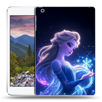 Силиконовый чехол на Ipad Mini 3 с принтом Холодное сердце Frozen Силиконовый чехол на Ipad Mini 3 с принтом Холодное сердце Frozen