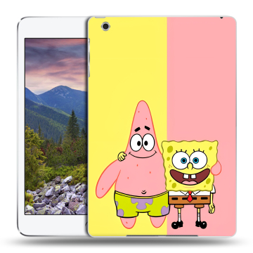 Силиконовый чехол на Ipad Mini 3 с принтом Спанч боб Спанчбоб Силиконовый чехол на Ipad Mini 3 с принтом Спанч боб Спанчбоб