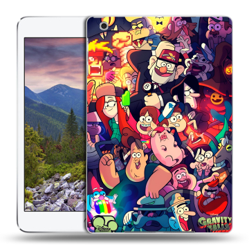 Силиконовый чехол на Ipad Mini 3 с принтом Gravity Falls Гравити Фолз Силиконовый чехол на Ipad Mini 3 с принтом Gravity Falls Гравити Фолз