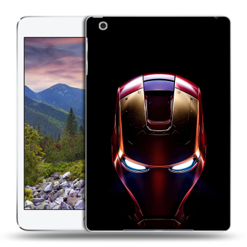 Силиконовый чехол на Ipad Mini 3 с принтом IronMan Железный человек Силиконовый чехол на Ipad Mini 3 с принтом IronMan Железный человек