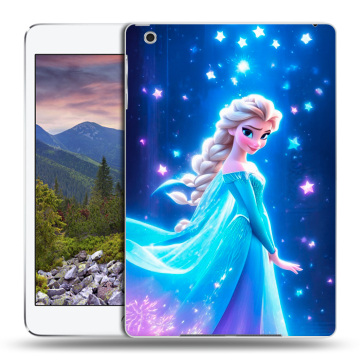 Силиконовый чехол на Ipad Mini 3 с принтом Холодное сердце Frozen Силиконовый чехол на Ipad Mini 3 с принтом Холодное сердце Frozen