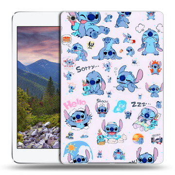 Силиконовый чехол на Ipad Mini 3 с принтом Лило и Стич