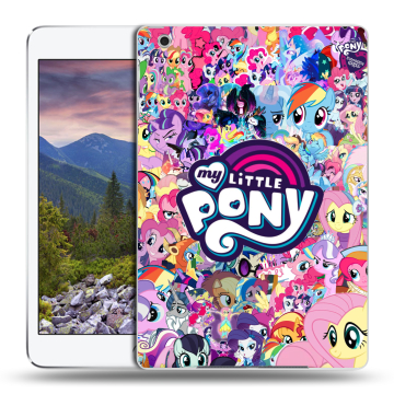Силиконовый чехол на Ipad Mini 3 с принтом My little pony Дружба чудо Силиконовый чехол на Ipad Mini 3 с принтом My little pony Дружба чудо