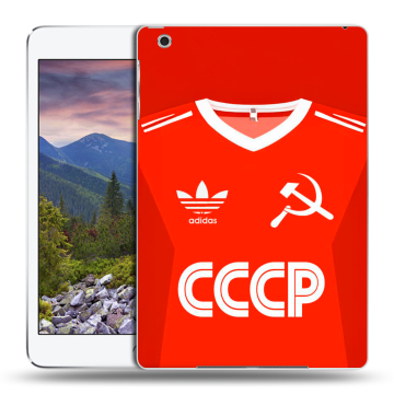 Силиконовый чехол на Ipad Mini 3 с принтом Флаг Герб СССР
