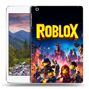 Силиконовый чехол на Ipad Mini 3 с принтом Roblox Роблокс Силиконовый чехол на Ipad Mini 3 с принтом Roblox Роблокс
